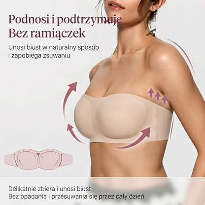 Niewidoczny biustonosz push-up